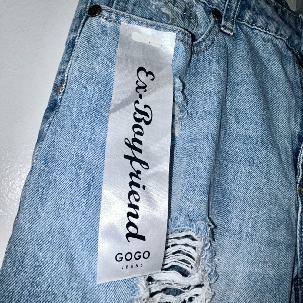 GOGO JEANS EX-BOYFRIEND distressed size 11 - Picture 4 of 6